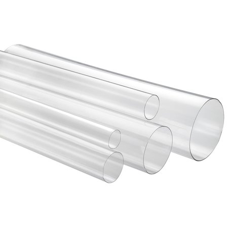 VISIPAK Round Tube-4Ft TW-1 1/2"-PETG-CLEAR 411652